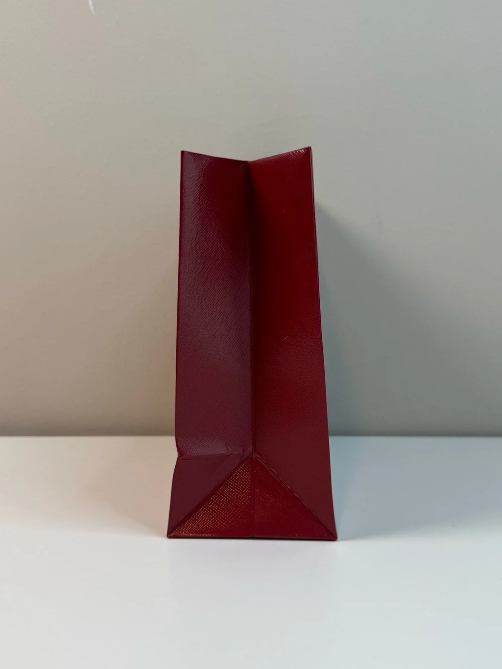 Cartier Red Boutique Shopping Gift Bag Luxury Packaging